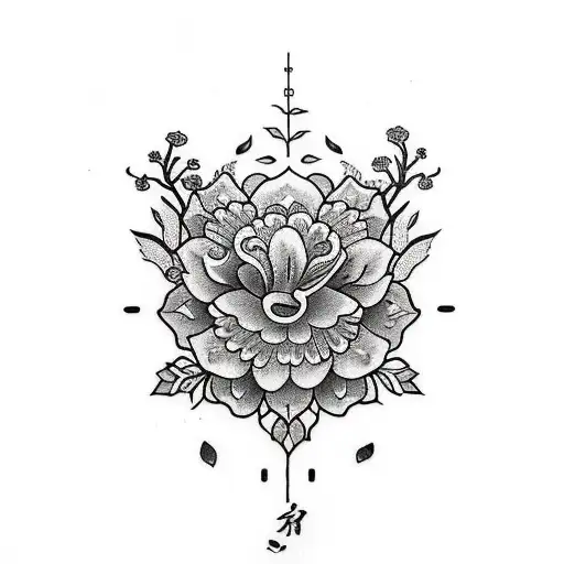 A Delicate Floral Design Incorporating Outdoor Elements