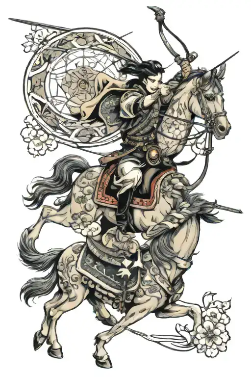 Sagittarius Archer Riding