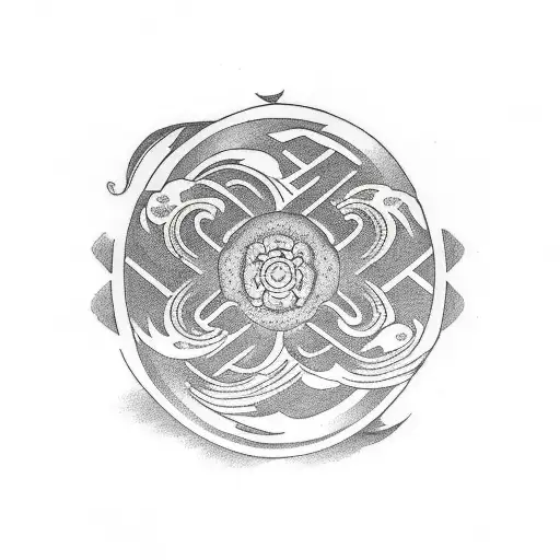 Kaizen Symbol With Design