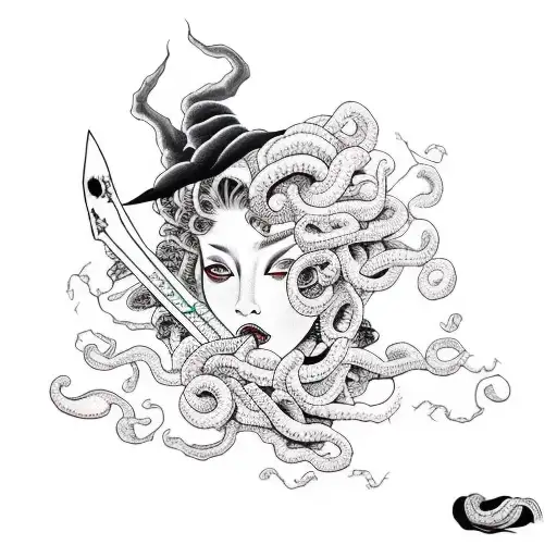 Medusa As A Witch