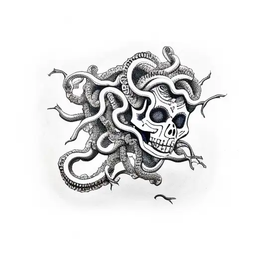 Medusa As A Skeleton