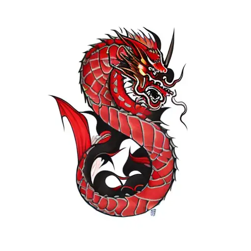 A Red Dragon