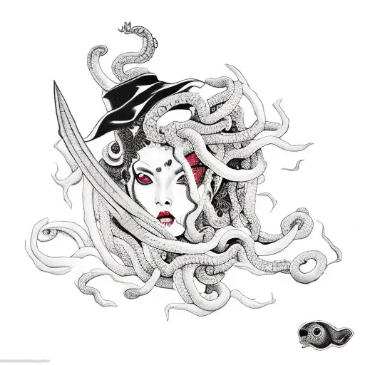 Medusa As A Witch