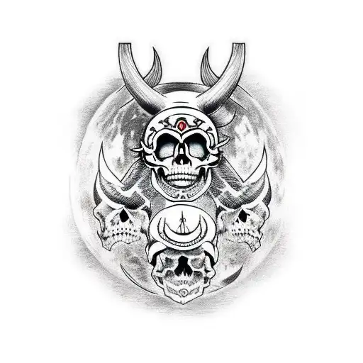Moon Skull Vikings