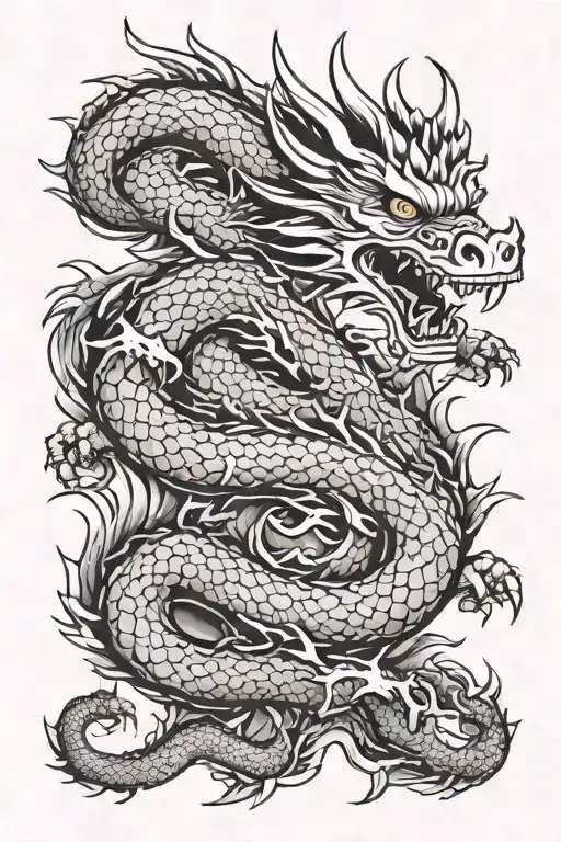 Dragon Shoulder