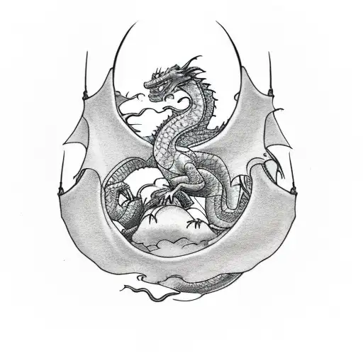 Dragon Eating A Baby