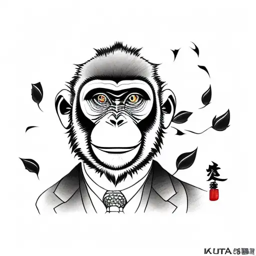 Monkey In A Suit
