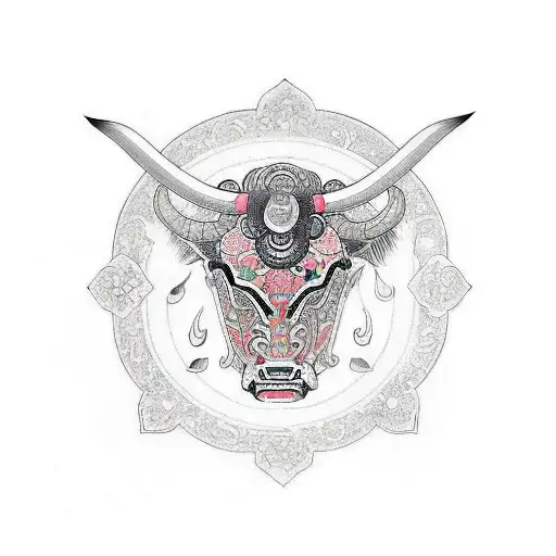 May With Taurus Symbol