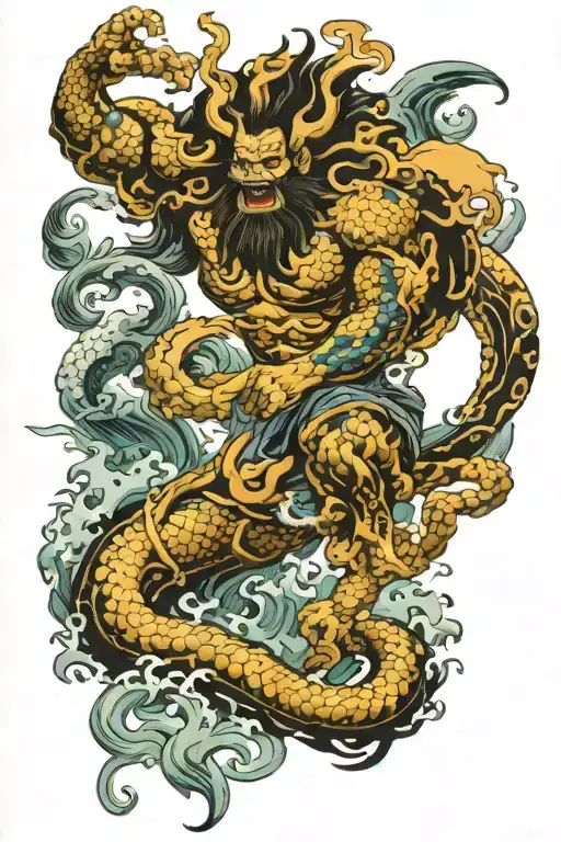 Sun Wo Kong Vs Poseidon Full Body