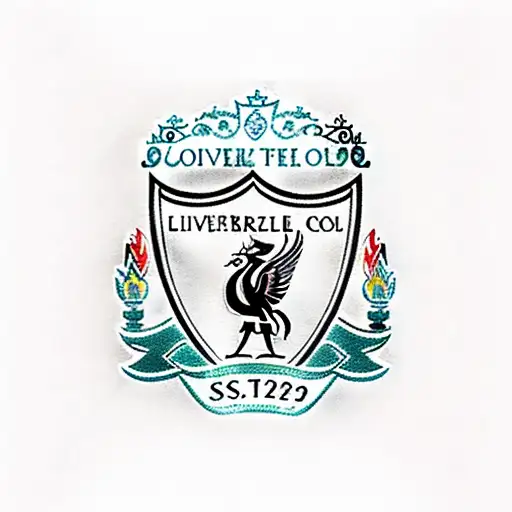 Combine The Liverpool Football Club Logo With A Traditional Samoan Tattoo Design