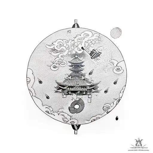 Black Bloody Umbrella