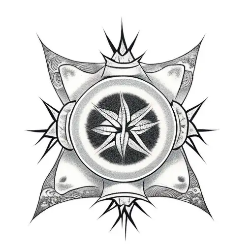 Irregular Star With Thorns