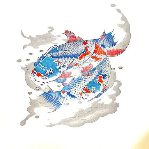 Lord Wrangling Koi Fish