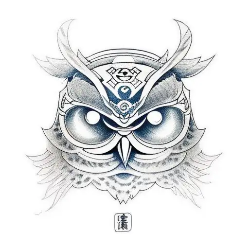 Owl Oni Mask