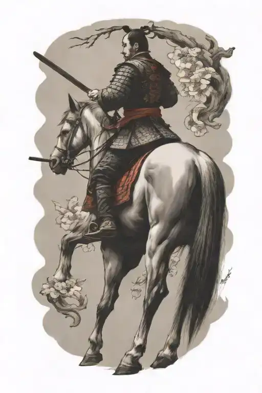 Samurai On Horse
