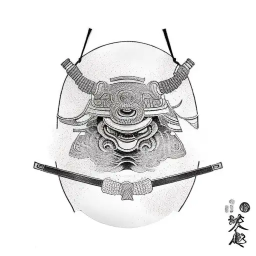 Ronin With Traditional Hat And Modern Plate Carrier