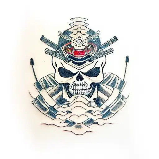 Samurai Skeleton