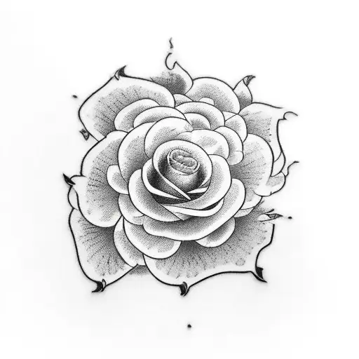 Rose And Snake Veins