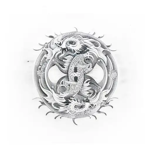 Yin Yang Dragon