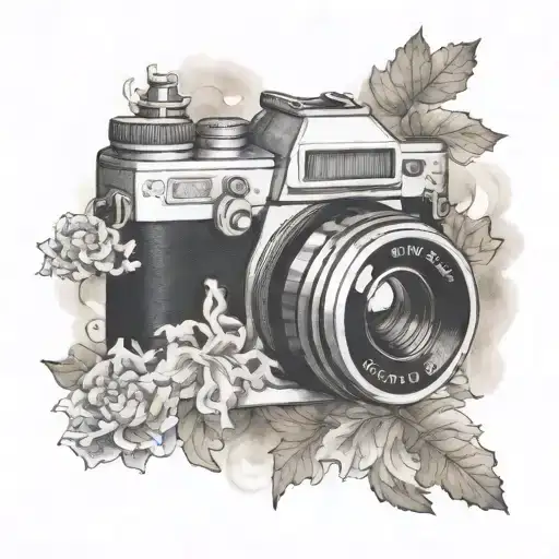 Camera Sitting In Smoke