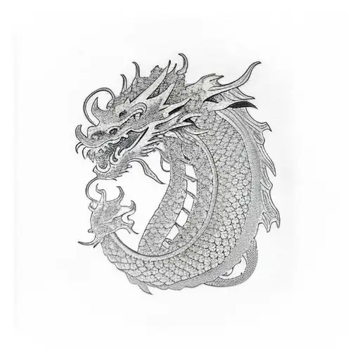 Gold Dragon Sleeve