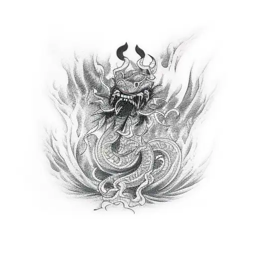 Black And Grey Smoke And Water