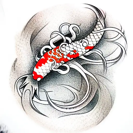 Koi Fish Tentacles