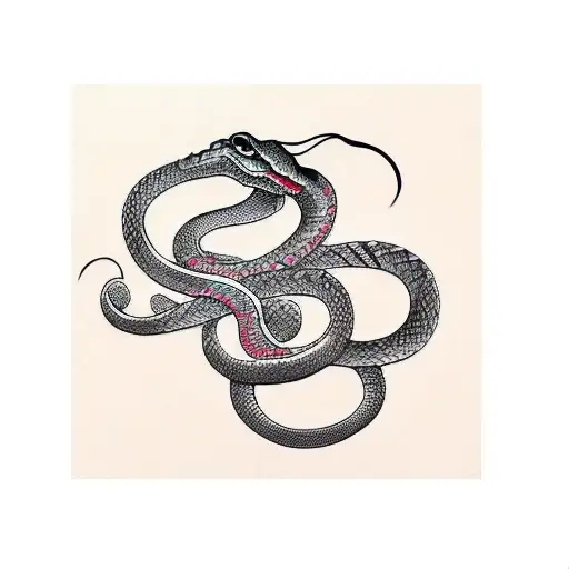 Snake To Wrap Around Wrist