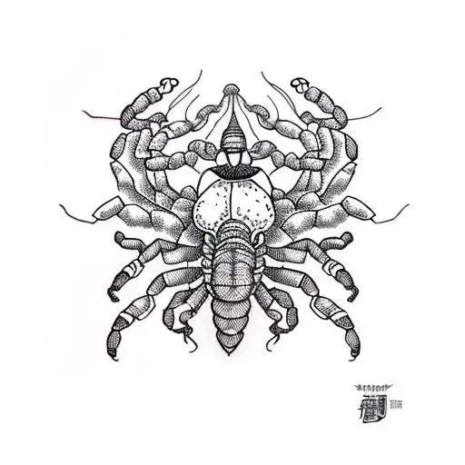 Scorpion And Daffodil