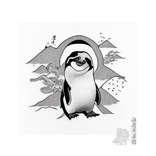 A Penguin And A Sloth