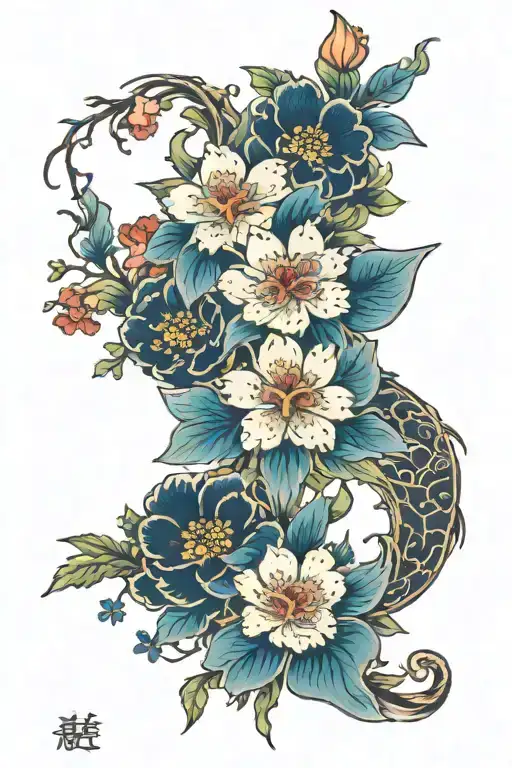 Birth Flower Bouquet