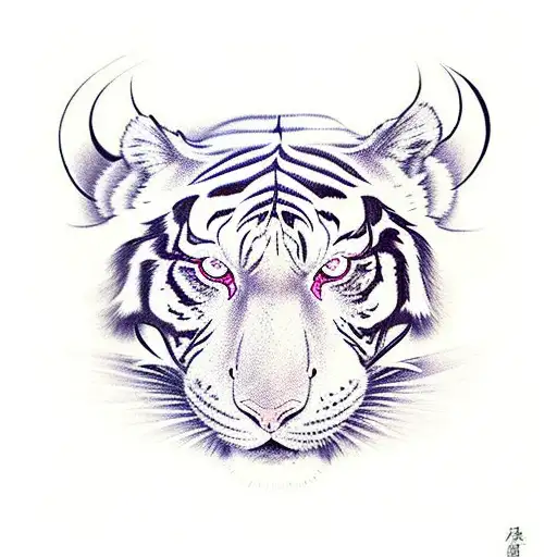 White Tiger And Dragon