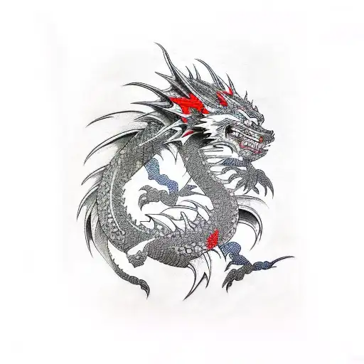 Tokyo Ghoul Style Dragon