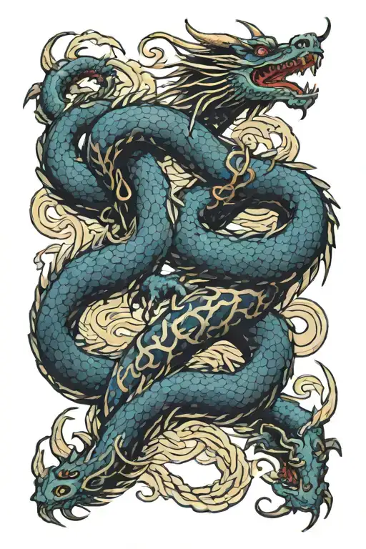 Dragon Intertwined