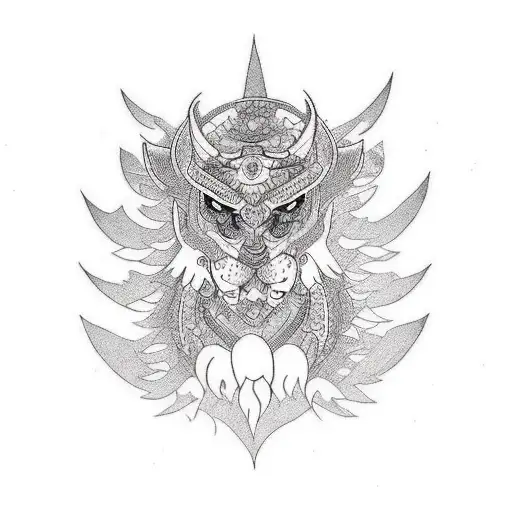 Blackwork Full Leg Tattoo That Resembles Adhd And Dark Techno At The Same Time