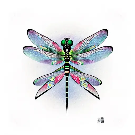 Dragonfly Mother Daughter