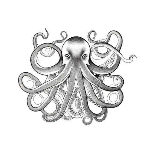 Octopus Sinking Submarine