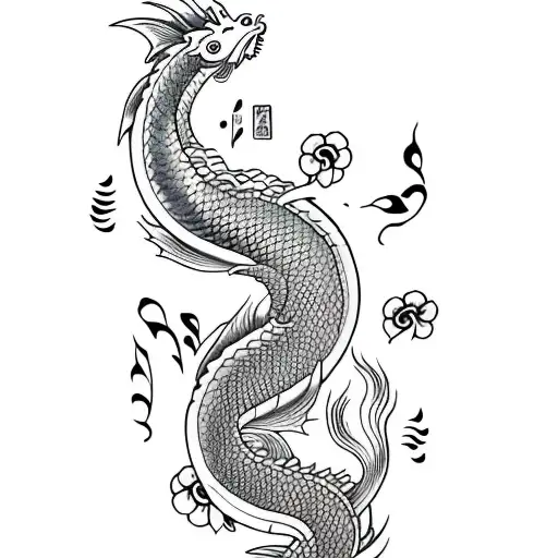 Dragon Koi Balance And Music