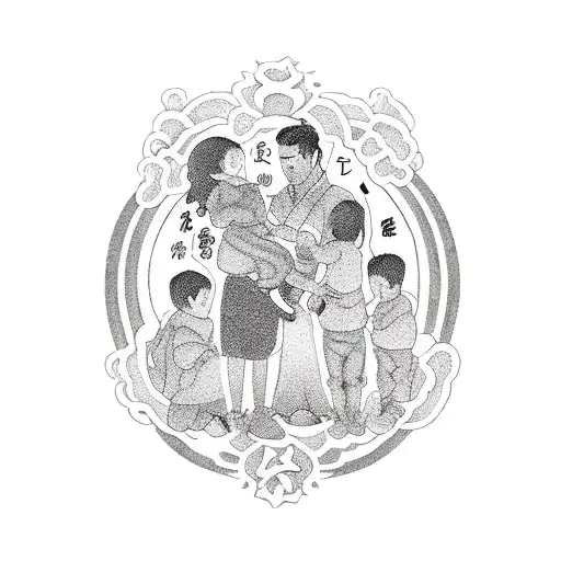 Mother Father And Son 1 Year Old Holding Hands So Is In The Middle