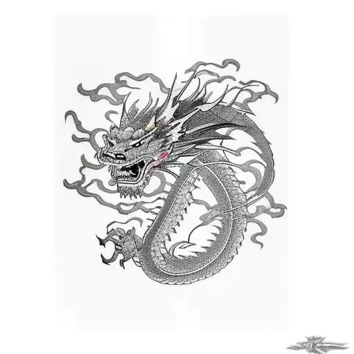 Dragon Tattoo Inspired By The Manga Berserk