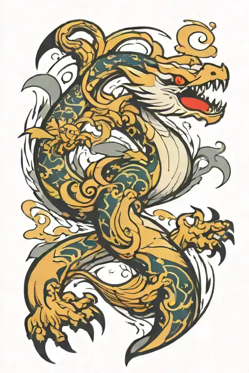 Lugia From Pokemon And Brushstroke