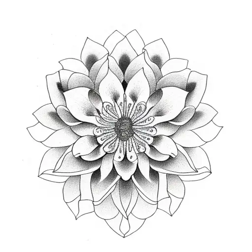 Flower Lotus Ornament