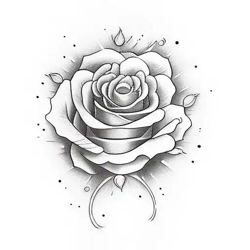 Katana Se Desfazendo Em Rosas