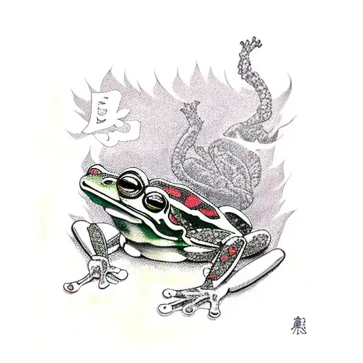Frog Smoking