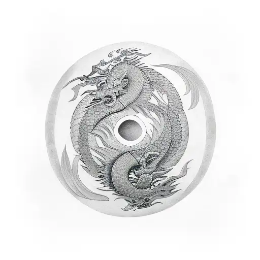 Two Yinyang Dragon