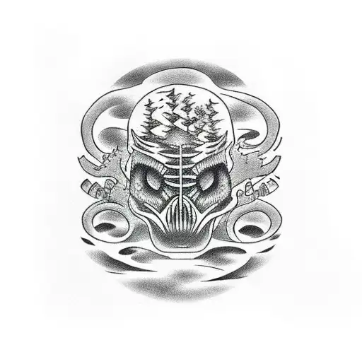 Minnesota State Bass Fish Dodge Pickup Sunset Skull Trees Pond Cars Abstract