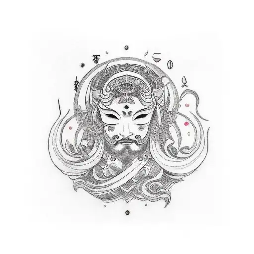 Virgo Combined With Aquarius Tatoo