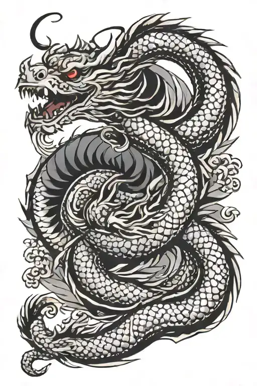 Traditional Dragon Wrap