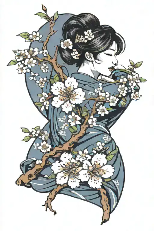 Wrapping Cherry Blossom Tree