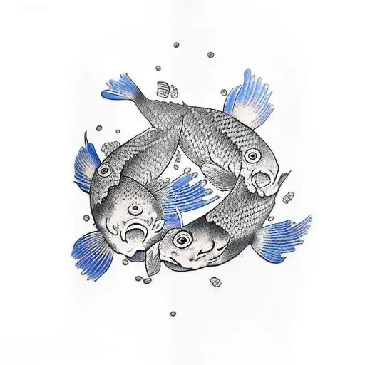 Japanese Arm Aleeve Koi Fish